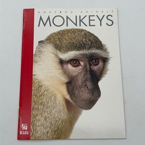 Chick-fil-A Kids Amazing Animals Monkeys Book The Creative Company Educational